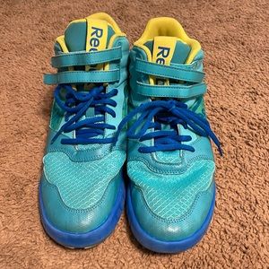 Reebok high top dance sneakers